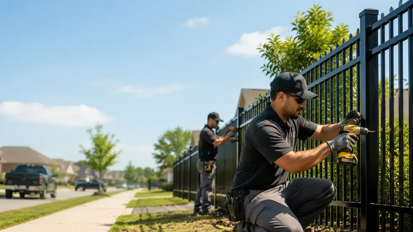Metal Fence Installation in Lutz, FL